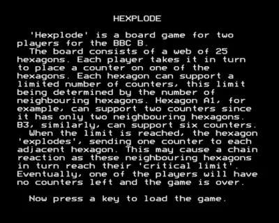 Hexplode box art