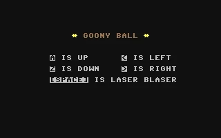 Goony Ball box art