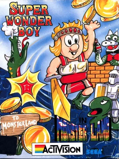 Super Wonder Boy in Monster Land box art