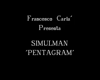 Simulman 10 - Pentagram box art