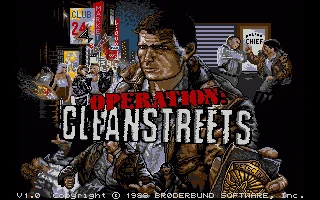 Operation Cleanstreets box art