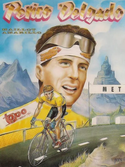Perico Delgado Maillot Amarillo box art
