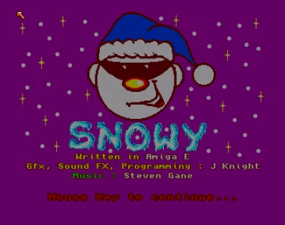 Snowy box art