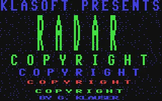Radar box art