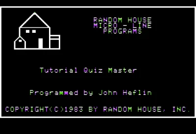 Tutorial Quiz Master box art