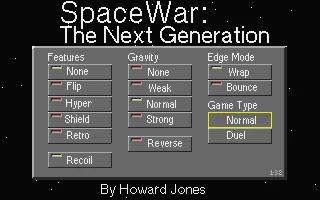 Space War - The Next Generation box art