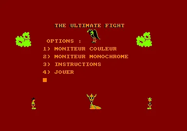 Ultimate Fight, The box art