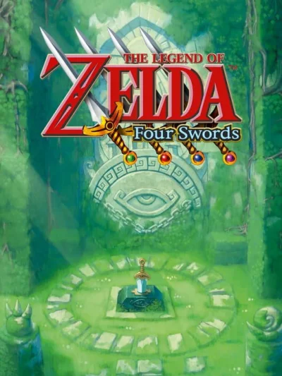 The Legend of Zelda: Four Swords box art