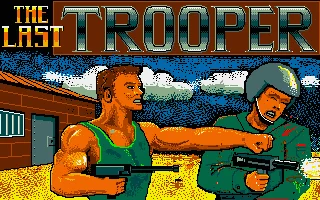 Last Trooper, The box art