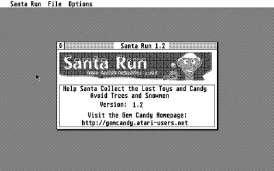 Santa Run box art