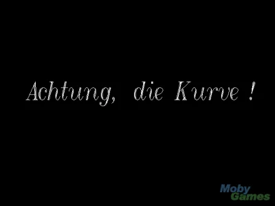 Achtung, die Kurve! box art
