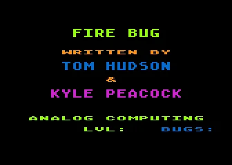Fire Bug box art