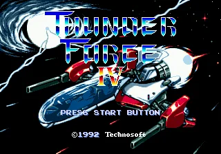 Thunder Force IV box art