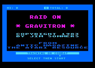 Raid On Gravitron box art