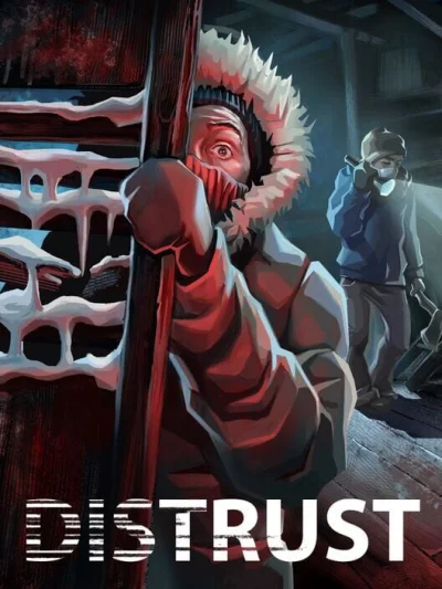 Distrust box art