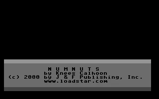 Numnuts box art