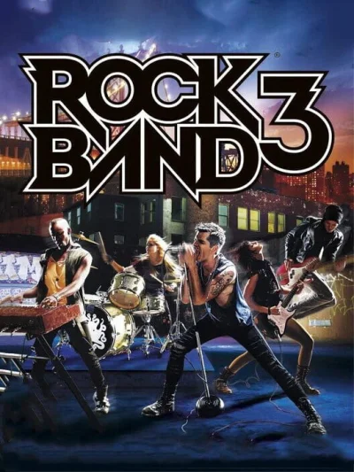 Rock Band 3 box art
