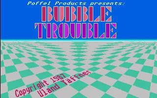 Bubble Trouble box art