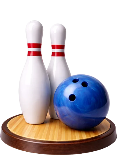 Bowling box art