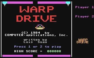Warp Drive box art