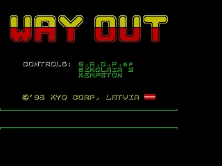 Way Out box art