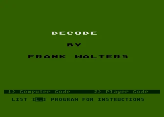 Decode box art