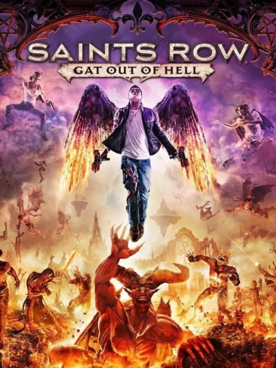 Saints Row - Gat out of Hell box art