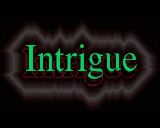 Intrigue + Silhouette box art
