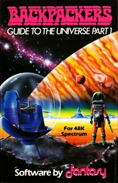 Backpackers Guide to the Universe box art