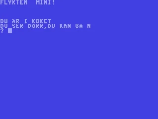 Mini-flykten box art