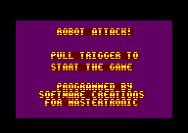 Robot Attack box art