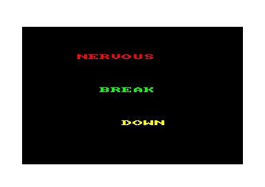 Nervous Break Down box art