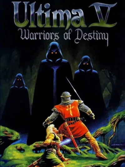 Ultima V: Warriors of Destiny box art