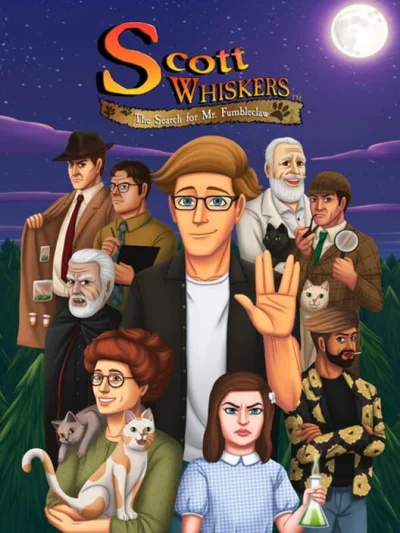 Scott Whiskers in: The Search for Mr. Fumbleclaw box art