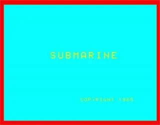 Submarine box art