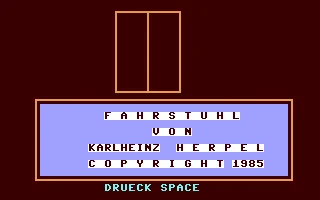 Fahrstuhl box art