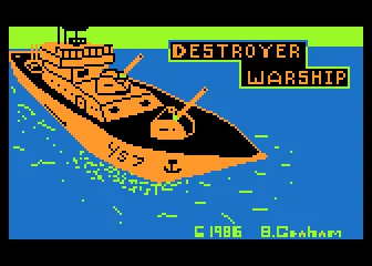 Destroyer Warship box art