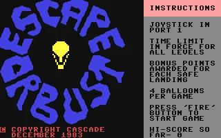 Escape or Bust box art