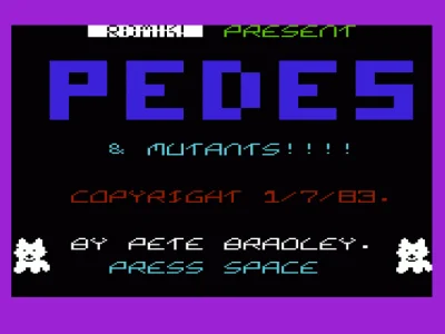 Pedes and Mutants box art