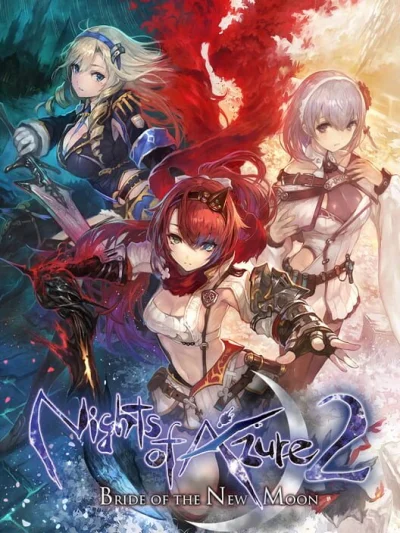 Nights of Azure 2: Bride of the New Moon box art