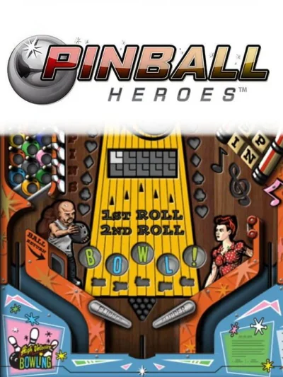 Pinball Heroes - High Velocity Bowling box art