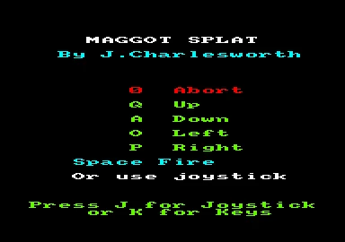 Maggot Splat box art