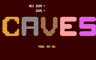 Radar Lander : Caves box art
