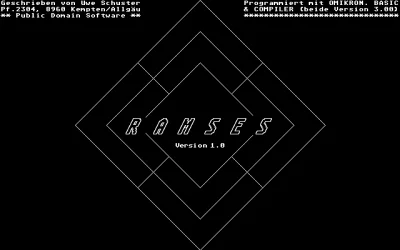 Ramses box art