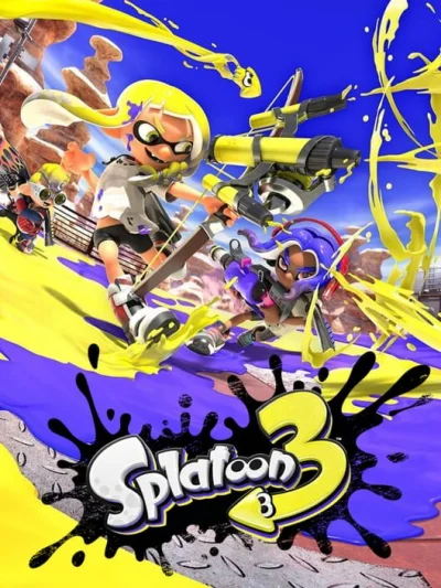 Splatoon 3 box art