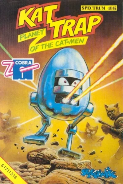 Kat Trap: Planet of the Cat-Men box art