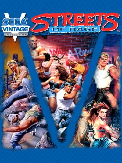 Sega Vintage Collection: Streets of Rage box art