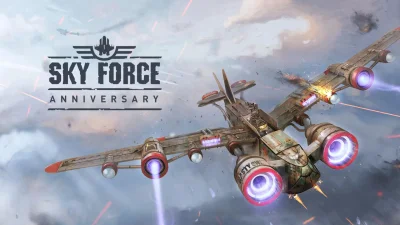 Sky Force Anniversary box art
