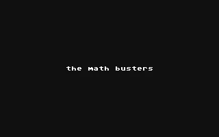 The Math Busters box art