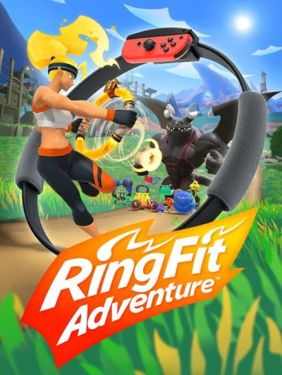 Ring Fit Adventure box art